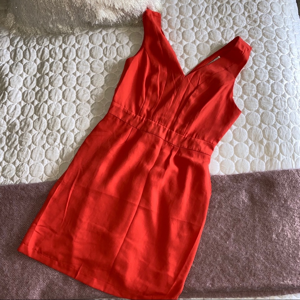 Orange Forever 21 dress